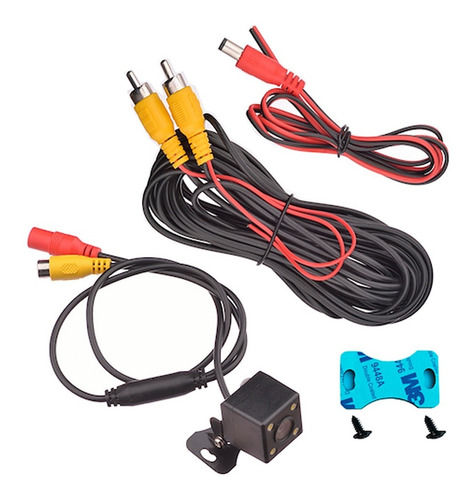 Imagen 2 de 4 de Cámara Retroceso Para Auto Universal Trasera Xline Cam-4lc P