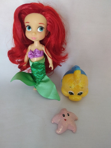 La Sirenita Ariel Mini Animators Colletion 13 Cm Disney (Usado)