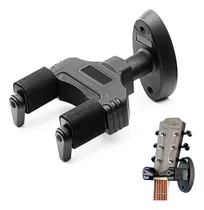 Comprar Soporte Pared Guitarra Bajo Traba Automatica Autolock Stagg Color Negro