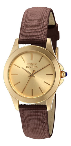 Invicta Angel - Angel Para Mujer, 32,5 Mm, Tono Dorado, Acer