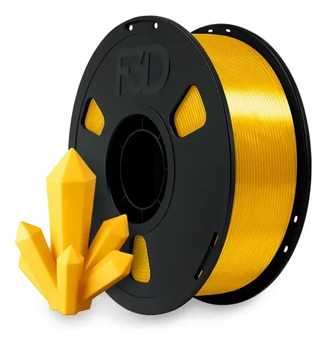 Filamento Pla Premium Silk Dourado Impressora 3d F3d 1kg