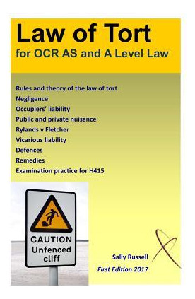 Libro Law Of Tort For Ocr As And A Level : With An Introd...