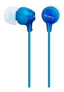 Sony Audífonos Interno Ligeros Mdr-ex15lp Color Azul