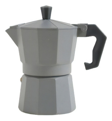 Cafetera Italiana Simil Volturno Aluminio 150ml Gris Express