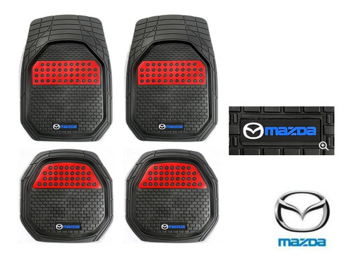 Tapetes 4pz Charola 3d Logo Mazda Mx-5 2016 A 2023
