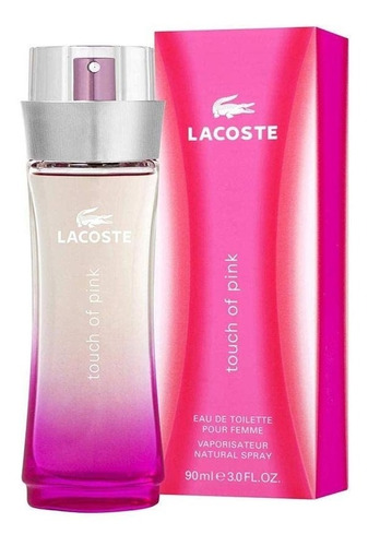 Perfume Original Touch Of Pink Lacoste 90 Ml Dama 