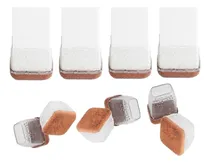 Comprar Kit 8 Proteção Transparente Feltro Quadrado 4,5cm 5cm 5,5cm