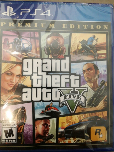 Gta V Premium Edition Ps4 Físico Nuevo Sellado Xstation