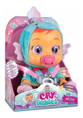 Imagen 1 de 4 de Cry Babies Fantasy Muñeca Llora Lagrimas Sonido Baby Wabro