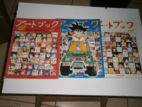 Art Book Mangá - Vol. 2 , 4 , E  5  