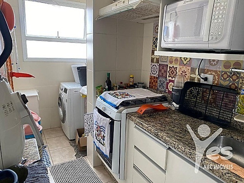 Imagem 8 de 19 de Ref.: 2047 - Apartamento Com Condomínio,02 Dormitórios Sendo 01 Suíte E 02 Vagas Na Vila Assunção, Santo André - Sp - 2047