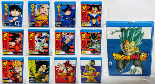 Dragon Ball, Db Z, Db Gt, Db Super Set Bluray Full Hd 1080p