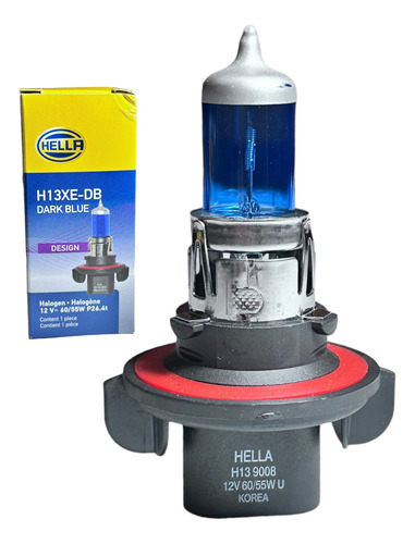 Foco Xenon H13 12v Azul Oscuro Hella Origimal