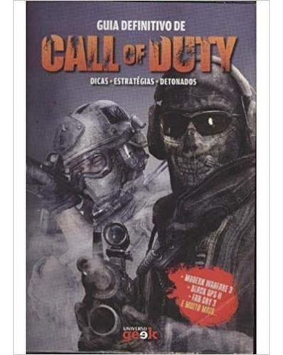 Guia Definitivo Call Of Duty, De Universos Geek. Editora Universo Geek - Universo Dos Livros, Capa Mole Em Português