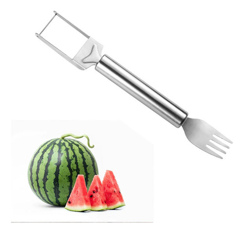 3 De Sandía 2 En 1 Y Rebanador De Sandía Con Tenedor,