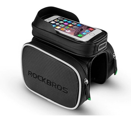 Bolso Para Bicicleta Con Soporte Para Celuñar Rockbros 009-4