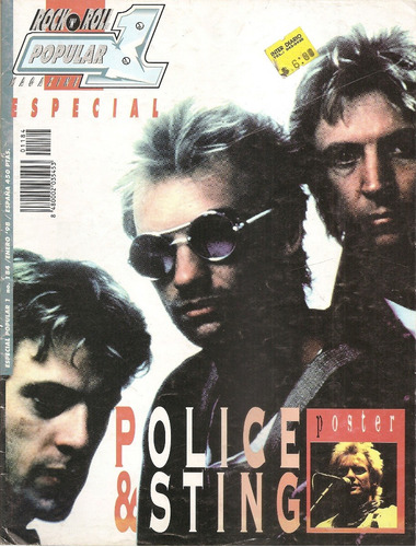 Revista Rock Roll Especial Police & Sting Nº 184 Enero 98