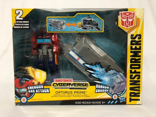 Transformers Cyberverse Optimus Prime Lacrado