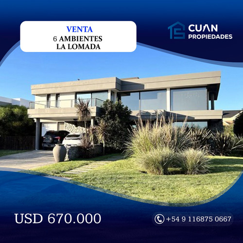 Casa En Venta  La Lomada, Pilar. - Cuan Propiedades