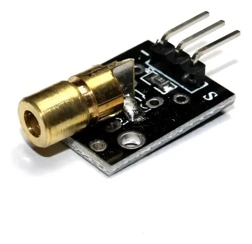 Modulo Sensor Diodo Laser Ky-008 5mw Rojo 650nm 5v Arduino | Cuotas sin ...
