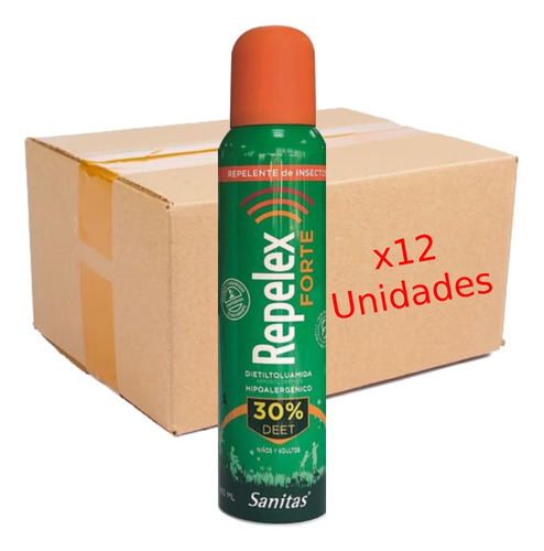 Caja X12 Repelex Repelente Mosquitos Y Zancudos Dengue