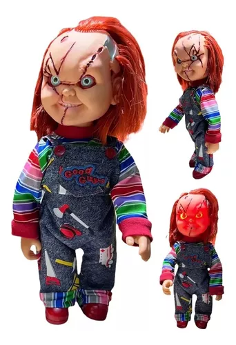 Muñeco Diabolico Chucky Cuerpo Quemado Articulado 40 Cm