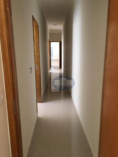 Imagem 11 de 13 de Casa Em Construção, Acabamento Todo Em Porcelanato. Rico Em Blindex.. - Ca1809