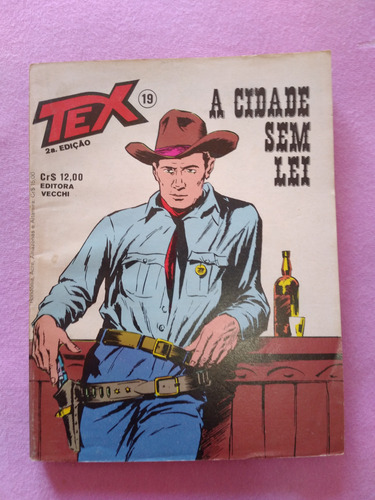 Tex 19 A Cidade Sem Lei 2º Edição Ed. Vecchi (Usado)