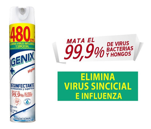 Lysoform Desinfectante Mata Virus Y Bacterias