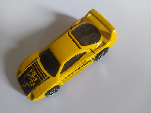 Hot Wheels Loose Ferrari F40 Yellow 5 Pack Exclusive  Car