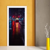 Comprar Vinilo Para Puerta Tren Transporte Paisaje Rieles Paisaje M3