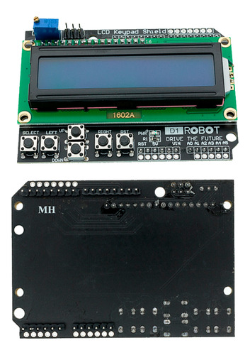 Pantala Lcd 16x02 Con Teclado Compatible Arduino/ Raspberry