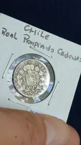 Comprar Antique, Moneda De Plata Chilena, 1 Real Año 1844