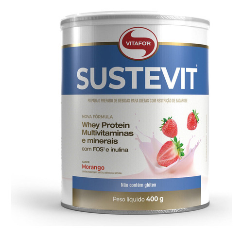 Sustevit Sabor Morango 400g Vitafor