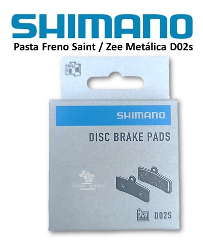 Imagen 4 de 7 de Pastilla Pasta Freno Shimano Saint Zee D02s Bicicleta Mtb