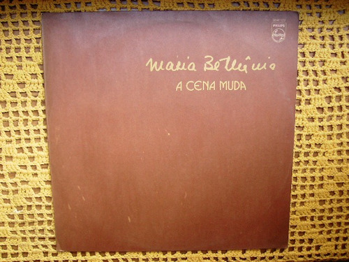 Maria Bethania / A Cena Muda - Lp De Vinilo