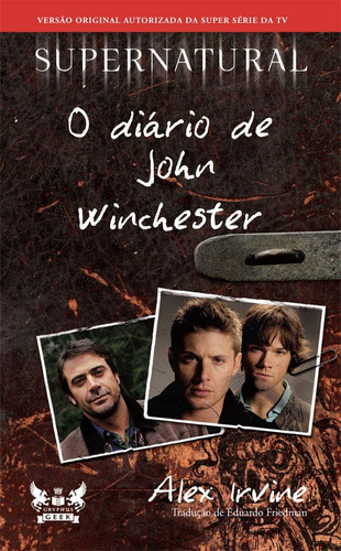 Livro O Diário De John Winchester