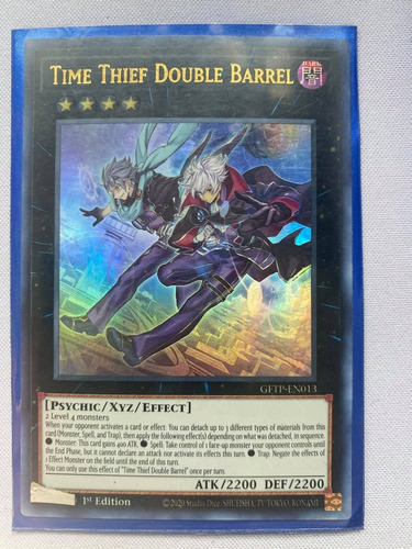 Time Thief Double Barrel Ultra Yugioh