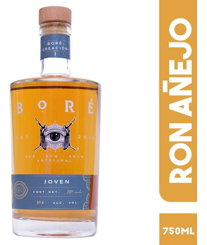 Ron Boré Joven 3 Años 750ml