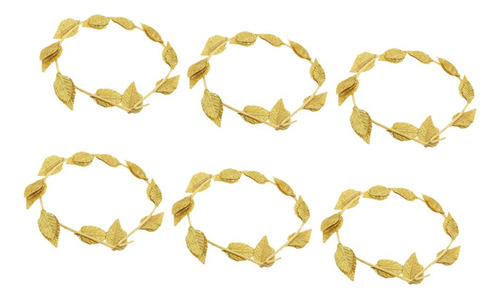 6pcs Griega Romana De Laurel Diadema Toga Disfraces