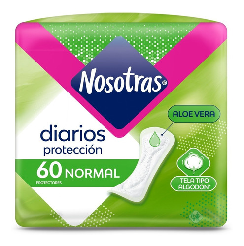 Protectores Diarios Nosotras Normal X 60 Un