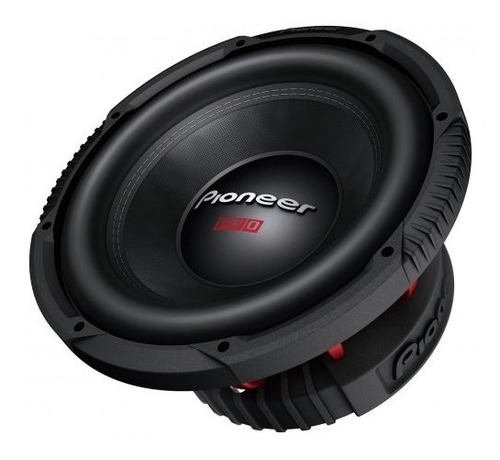 Subwoofer Pioneer Samurai TS-W3020Pro de 12 pulgadas, 1800 W, 1 E, 4 ohmios, color negro