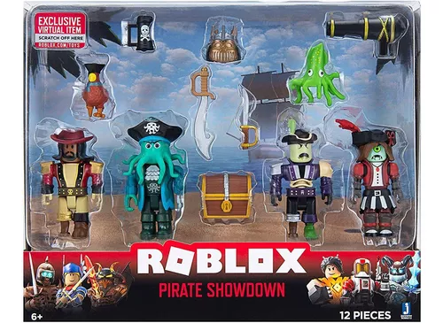 Roblox - Pack com 4 Figuras - Dominus Dudes - Sunny - MP Brinquedos