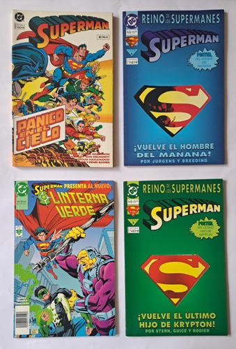 Comics Vintage Superman, Linterna Verde  Dc 1993