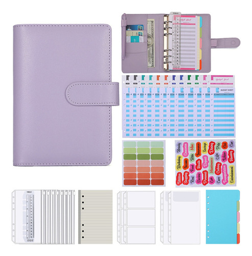 Dotted Journal Kit, A6 Grid Journal, Loose Leaf Co