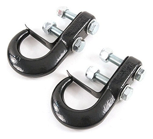 2 Universal Recovery Tow Hooks Compatible With Jeep For...