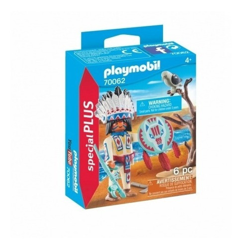 Playmobil 70062 Jefe Indio Cacique 