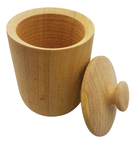 Yerbera Y Azucarera De Madera Lisa Para Pintar