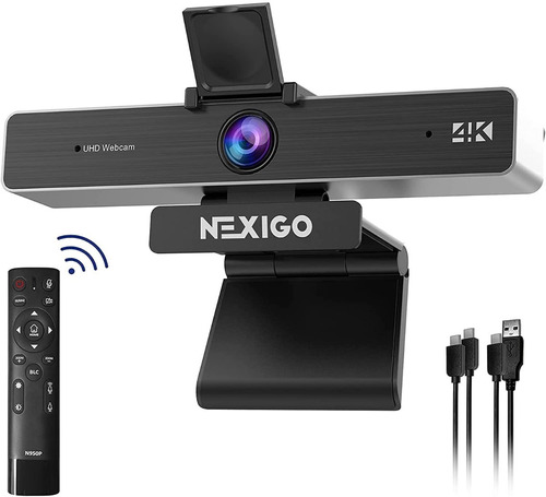 Cámara Webcam Nexigo N950p Pro 4k Video Conferencia