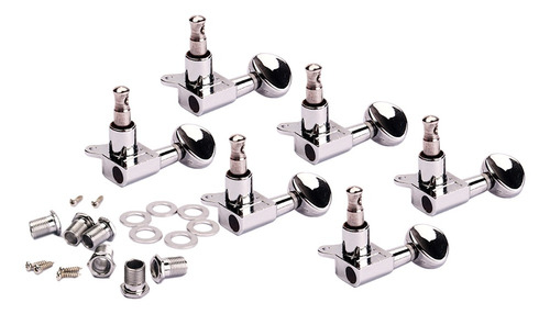 Clavijas De Afinación De Guitarra 2set 6r Clavijeros